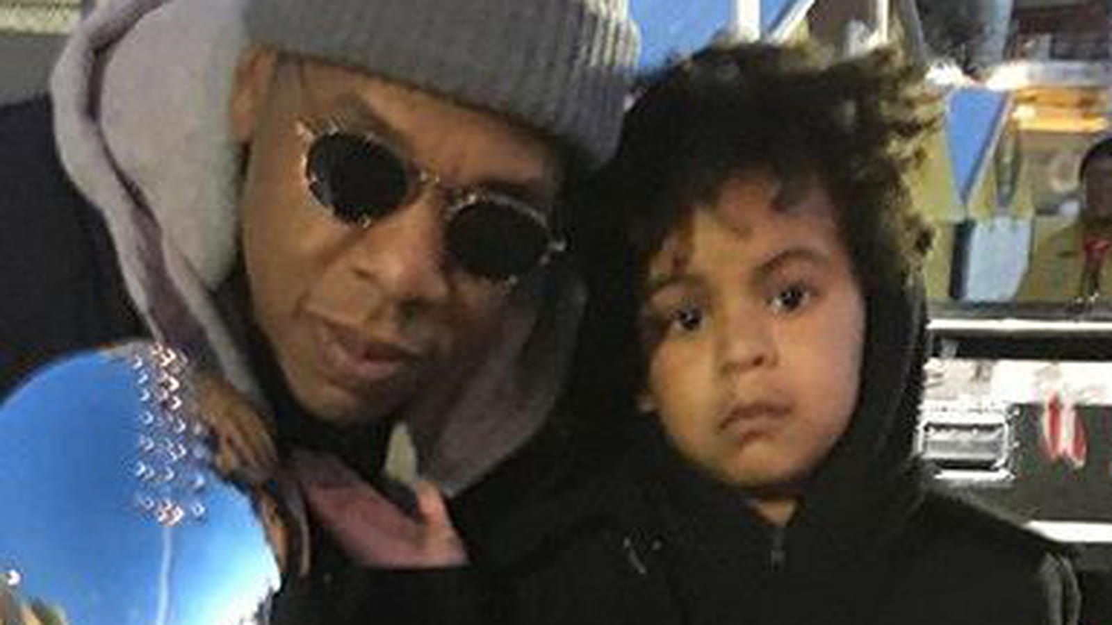 Blue Ivy et Jay Z