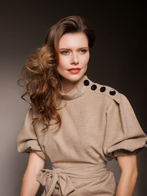 D&eacute;grad&eacute; long curly