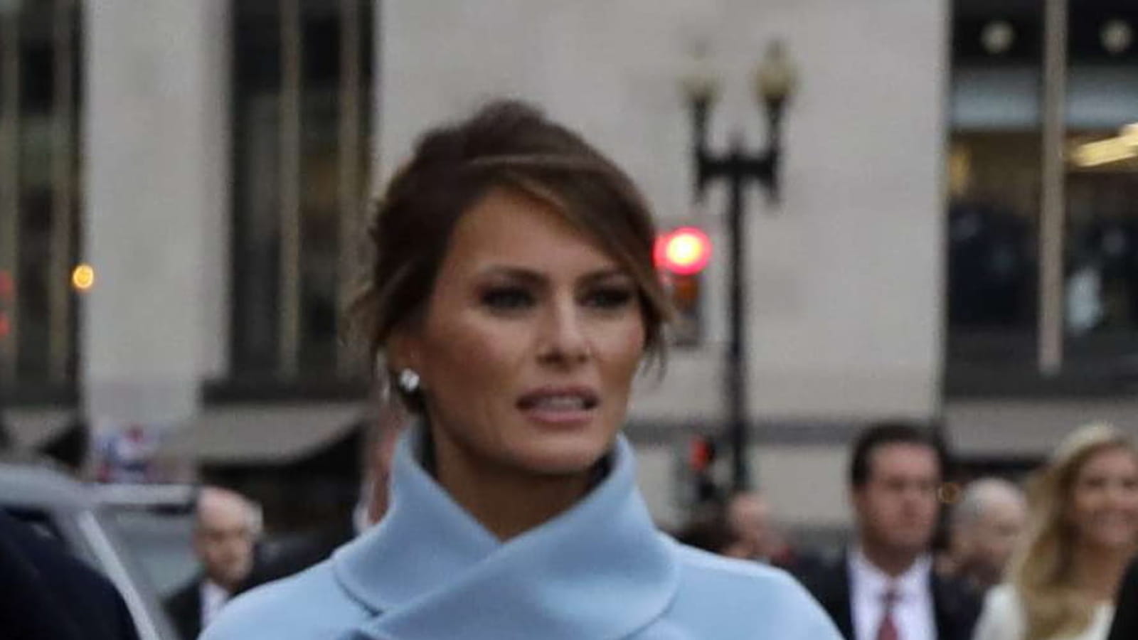 Melania Trump le 20 janvier 2016