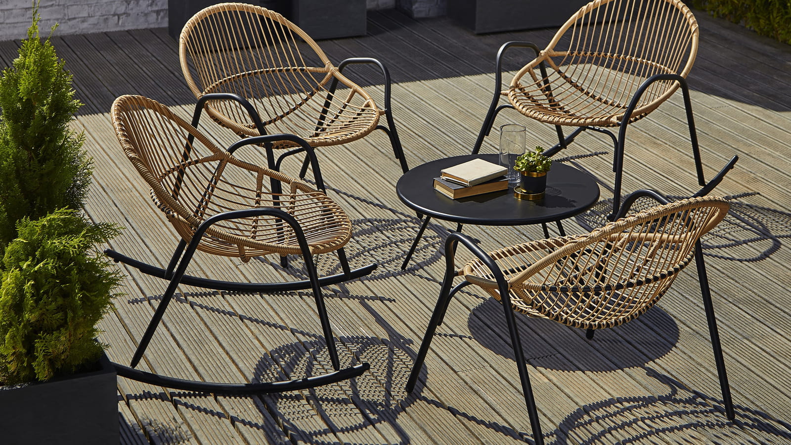 Fauteuils de jardin par Castorama