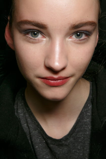 Regard tendre et bouche gourmande