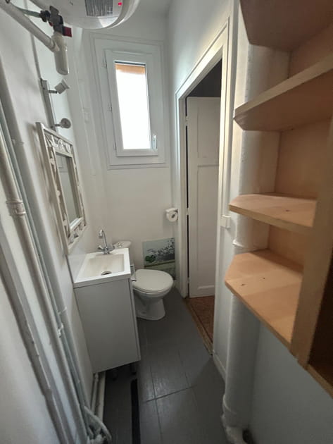 Avant&nbsp;: une salle d'eau mal fichue