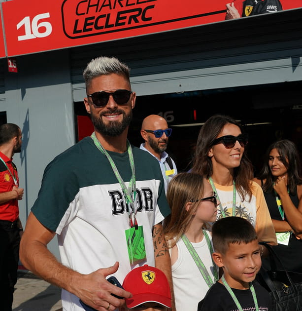 Olivier Giroud, "papa poule" avec ses enfants