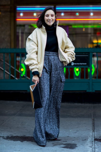 Le pantalon en flanelle