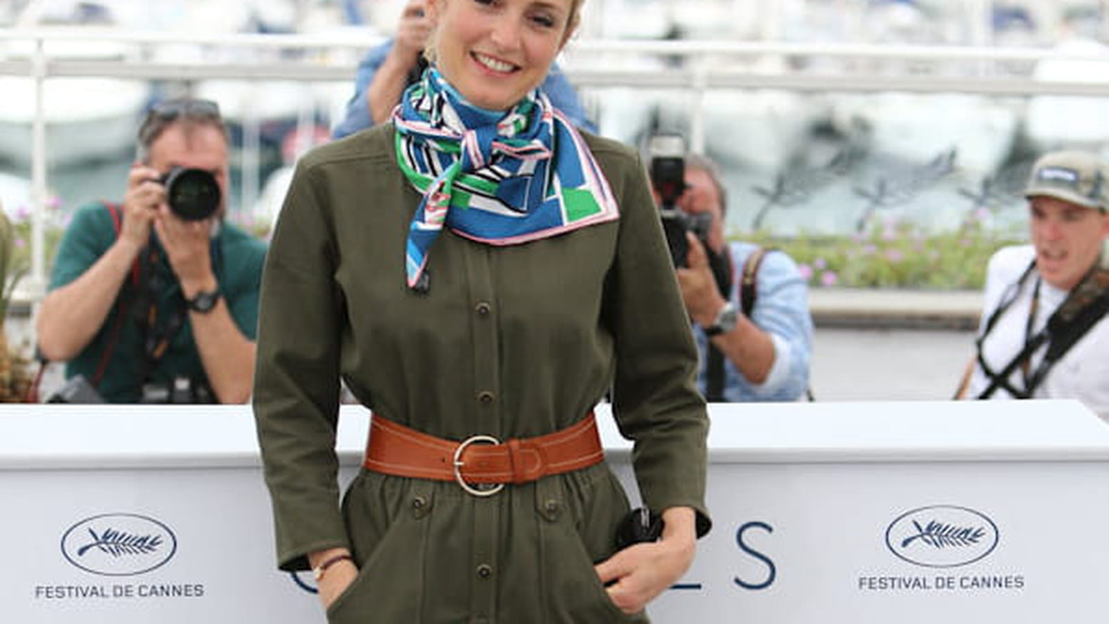 Julie Gayet le 13 mai 2018
