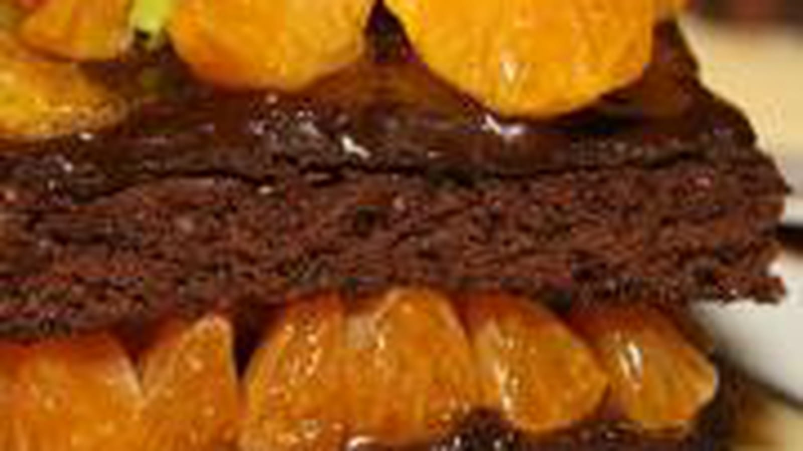Gâteau chocolat clémentines Corses