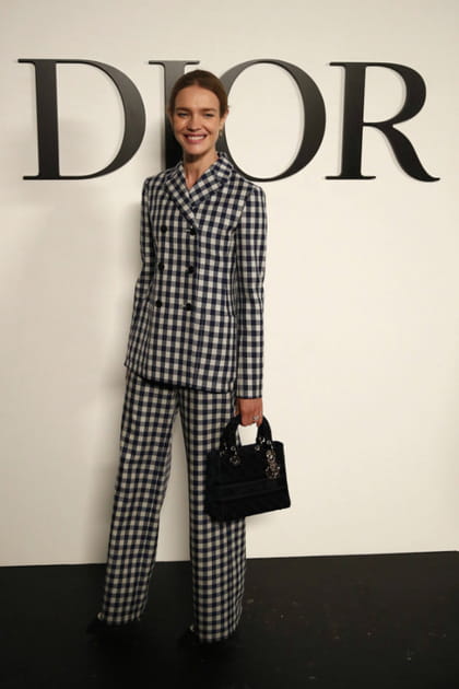 Natalia Vodianova au d&eacute;fil&eacute; Dior