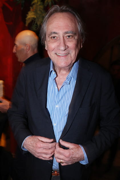 Philippe Lavil, aperçu à la soirée de François Bernheim