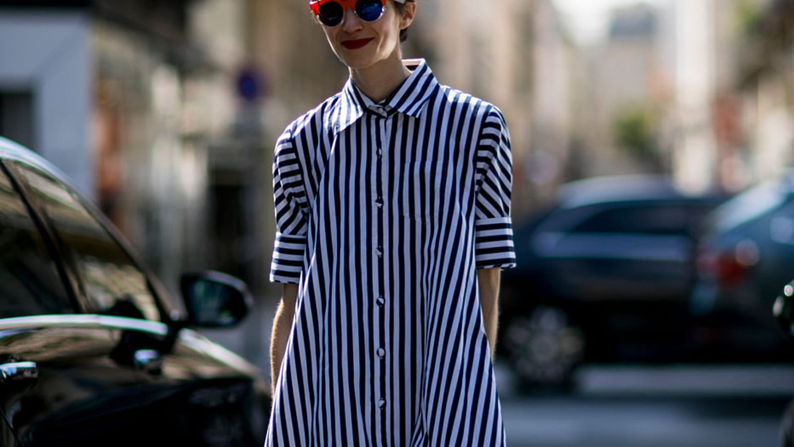 La chemise à rayures