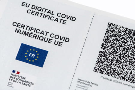 Photo du pass sanitaire