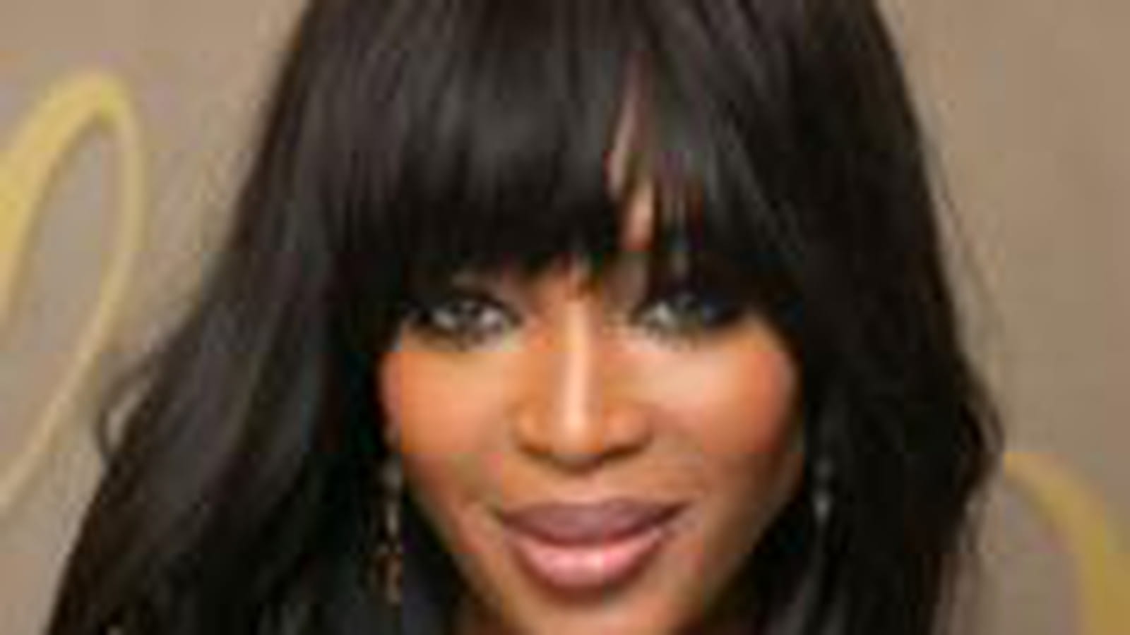 Naomi Campbell avec une frange