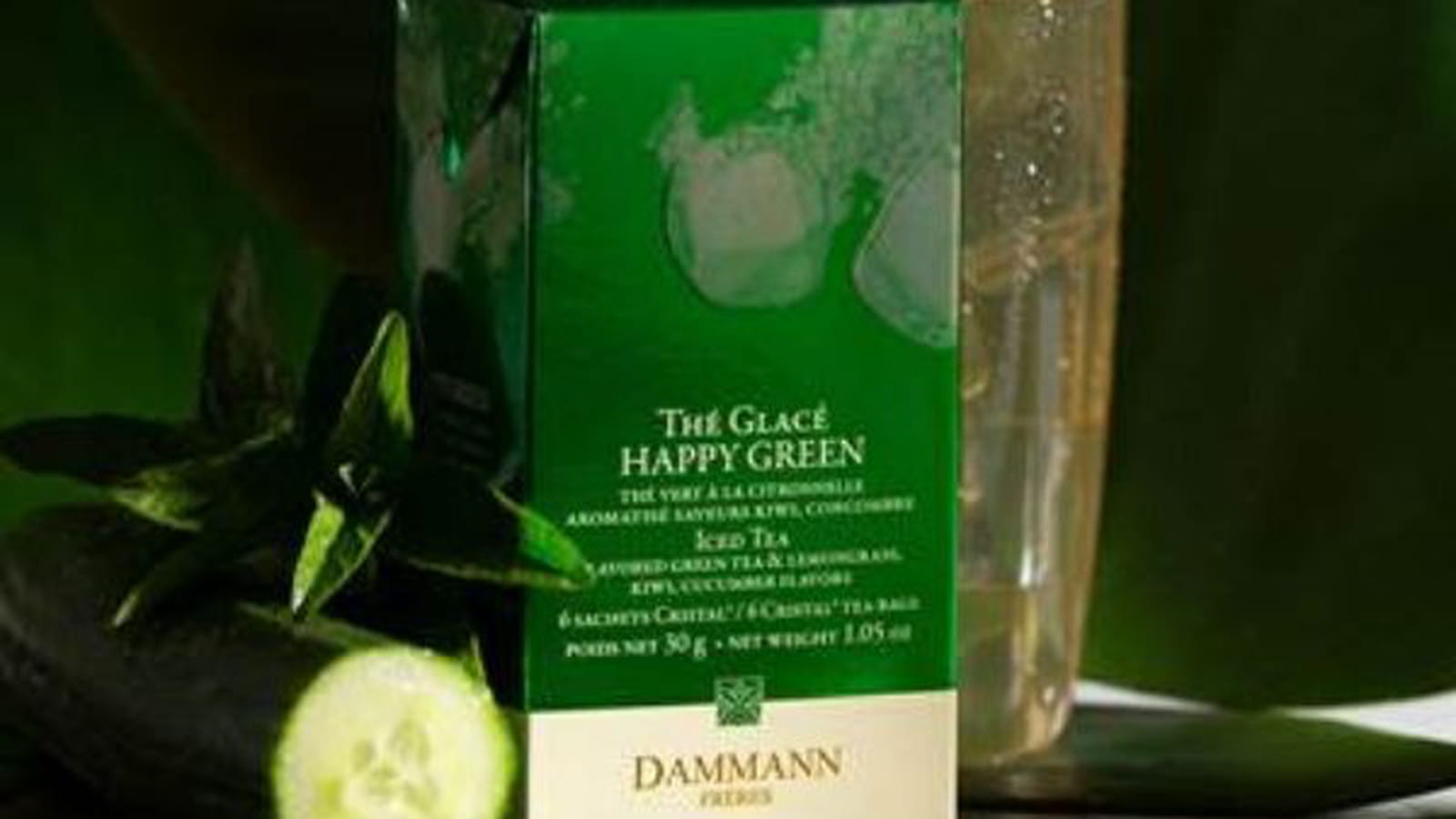Le thé glacé Happy Green Dammann Frères