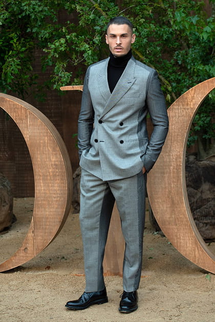 Baptiste Giabiconi au d&eacute;fil&eacute; Dior printemps-&eacute;t&eacute; 2020