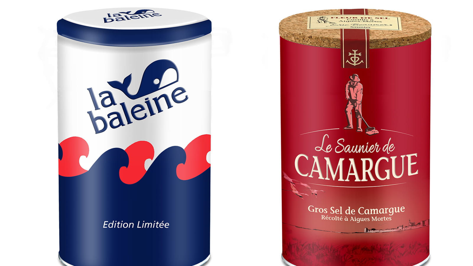 Les boîtes de sel à collectionner