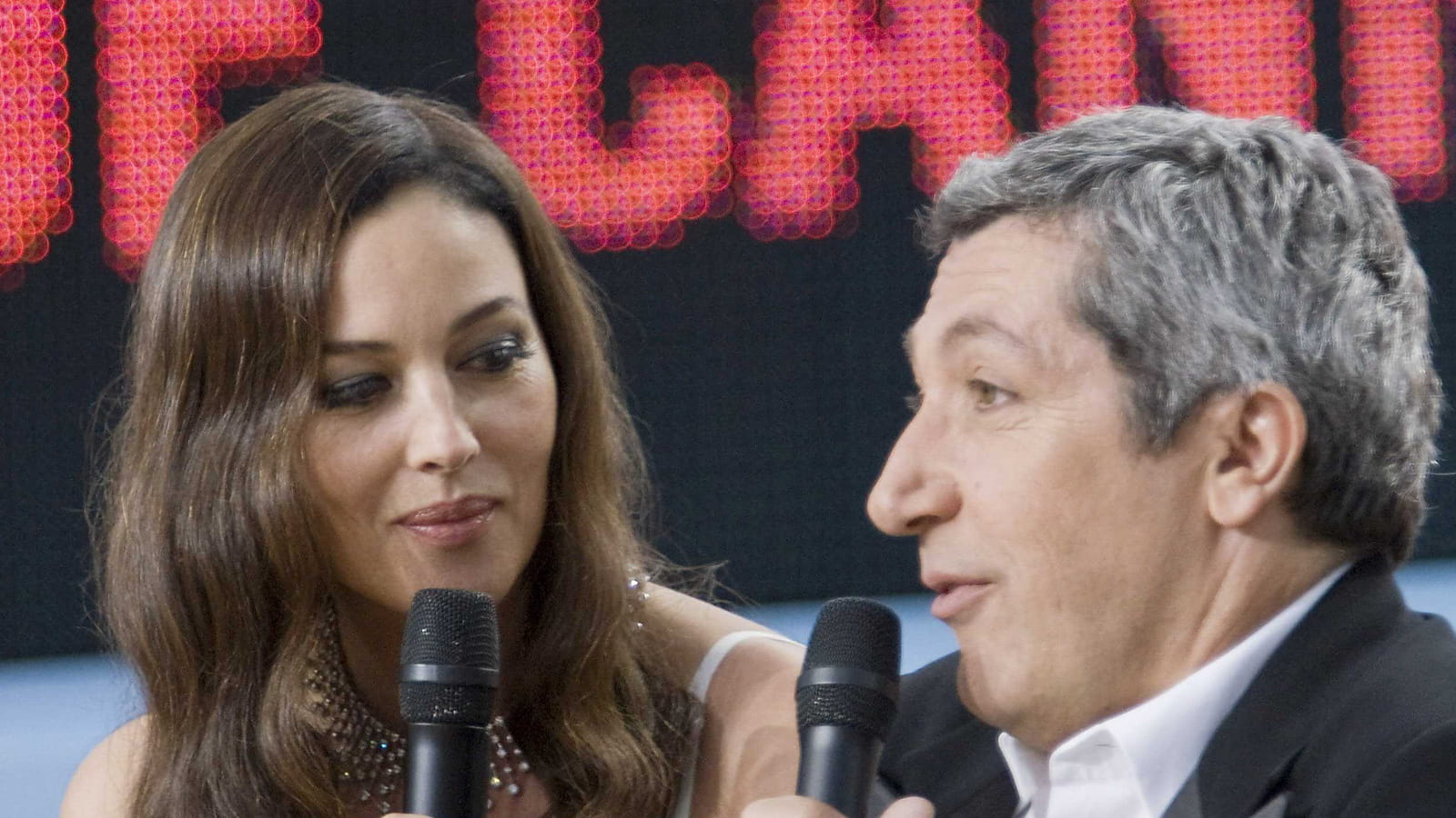Monica Bellucci et Alain Chabat