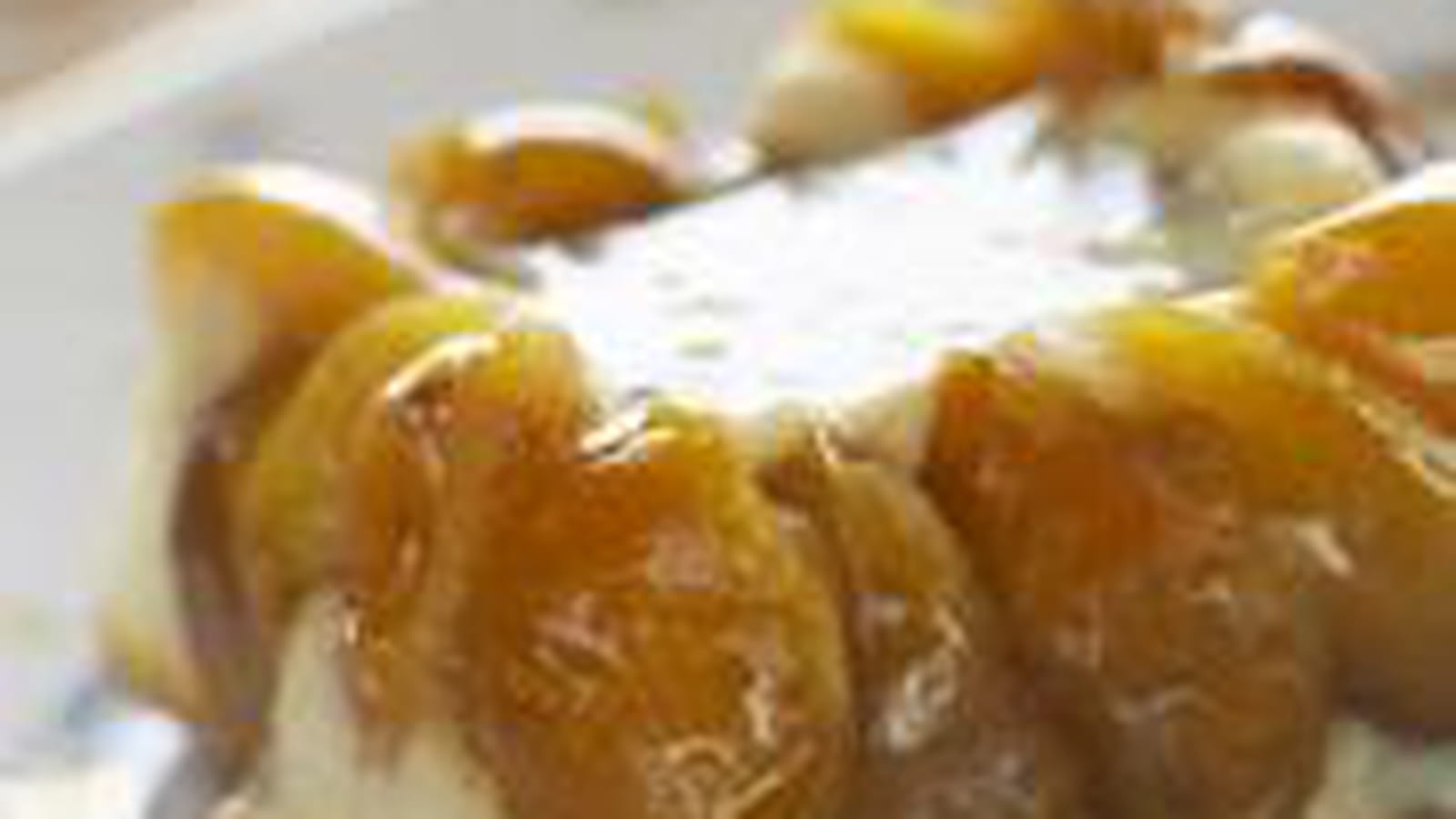 Carré au fromage et prunes
