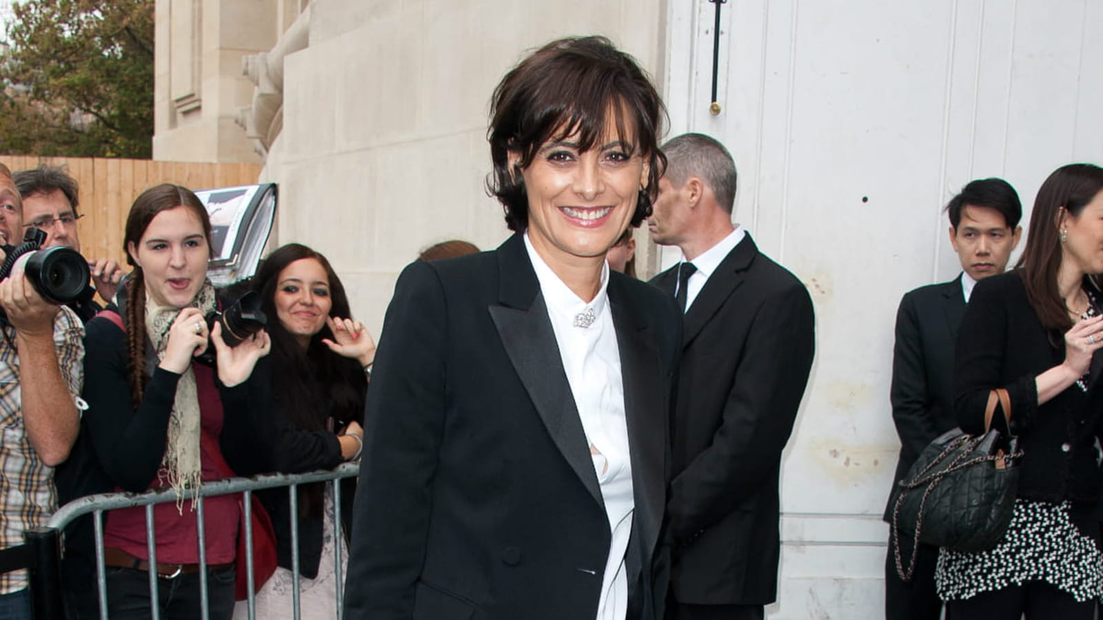 Inès de la Fressange le 4 octobre 2011