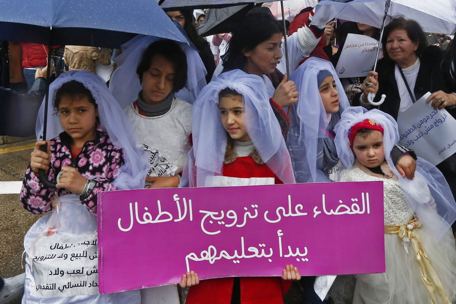 Les Libanais disent "non" aux mariages précoces