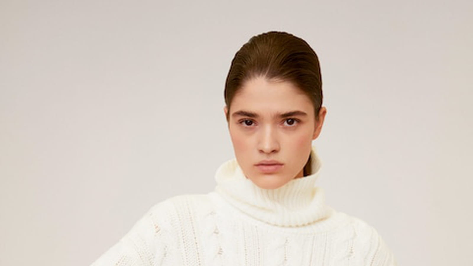 Pull-over maille torsadée