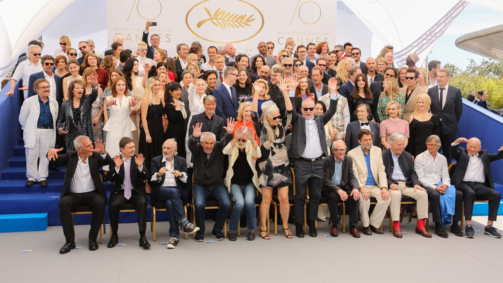 Une impressionnante photo de famille 