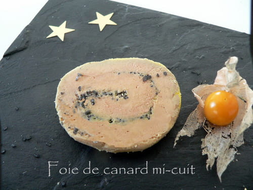 Foie gras de canard mi-cuit