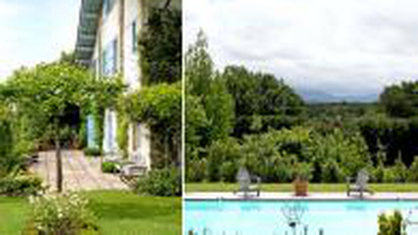 Jardin et piscine