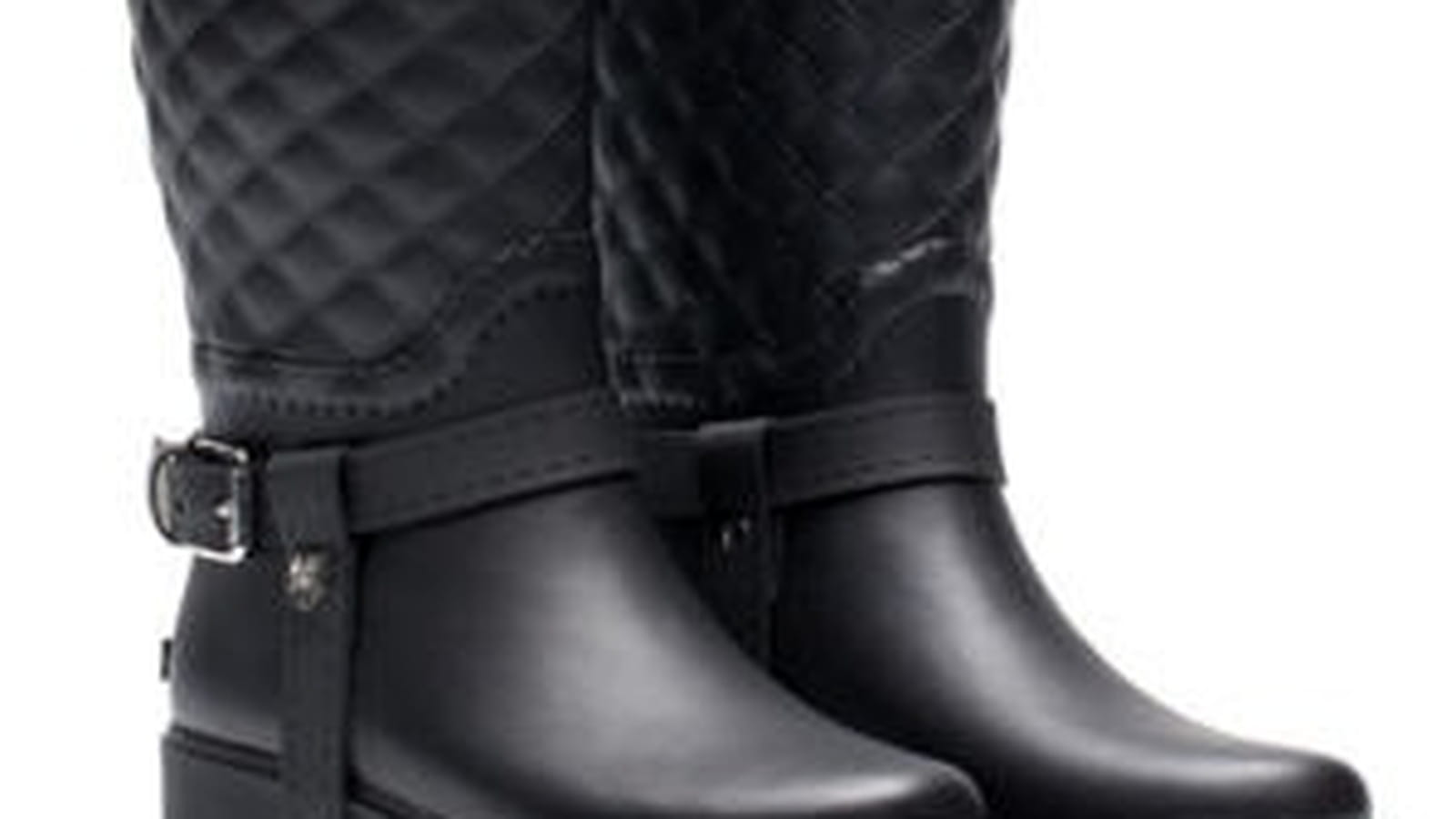 Bottes en caoutchouc matelassées de Massimo Dutti