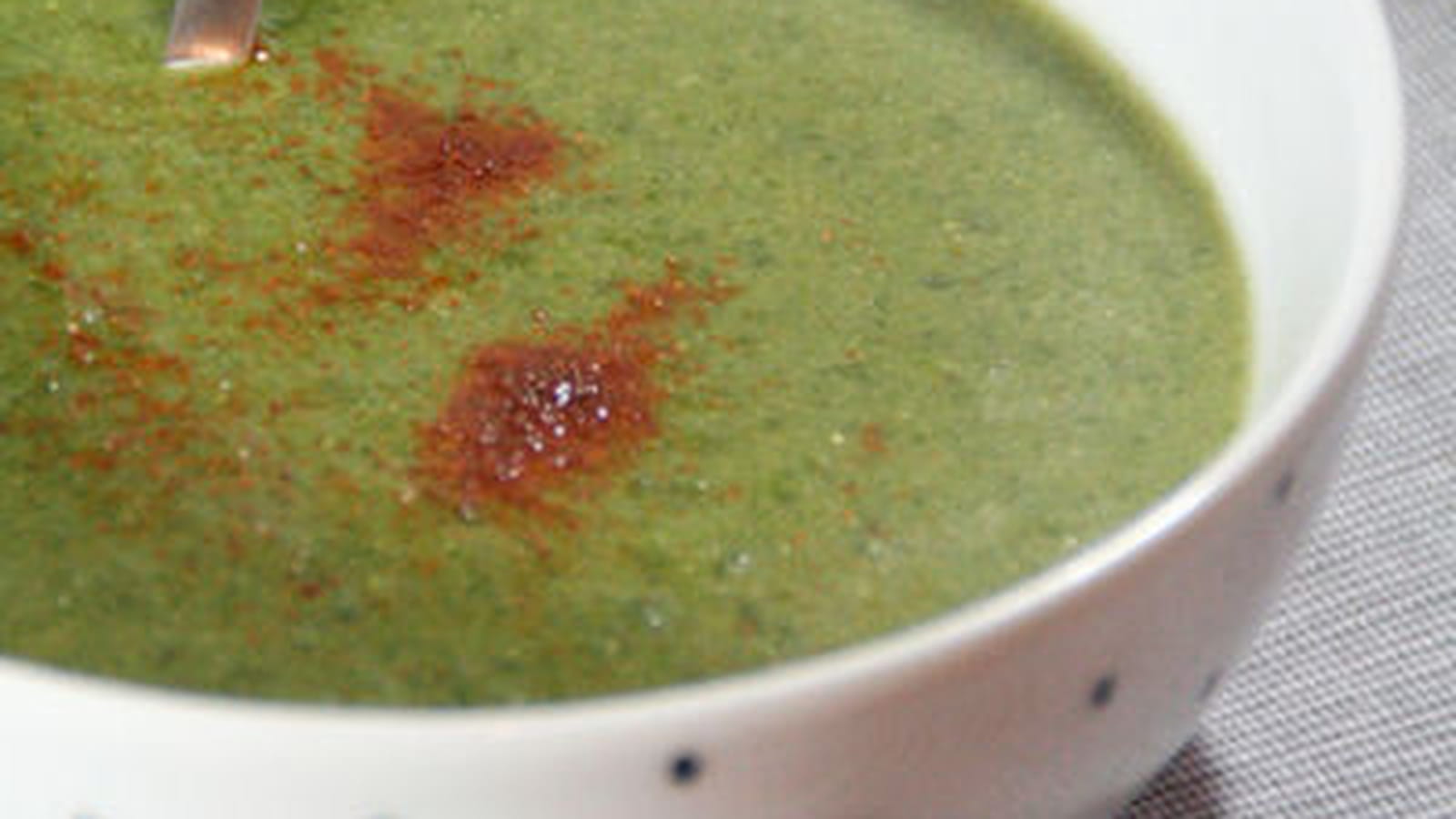 Velouté de cresson au paprika