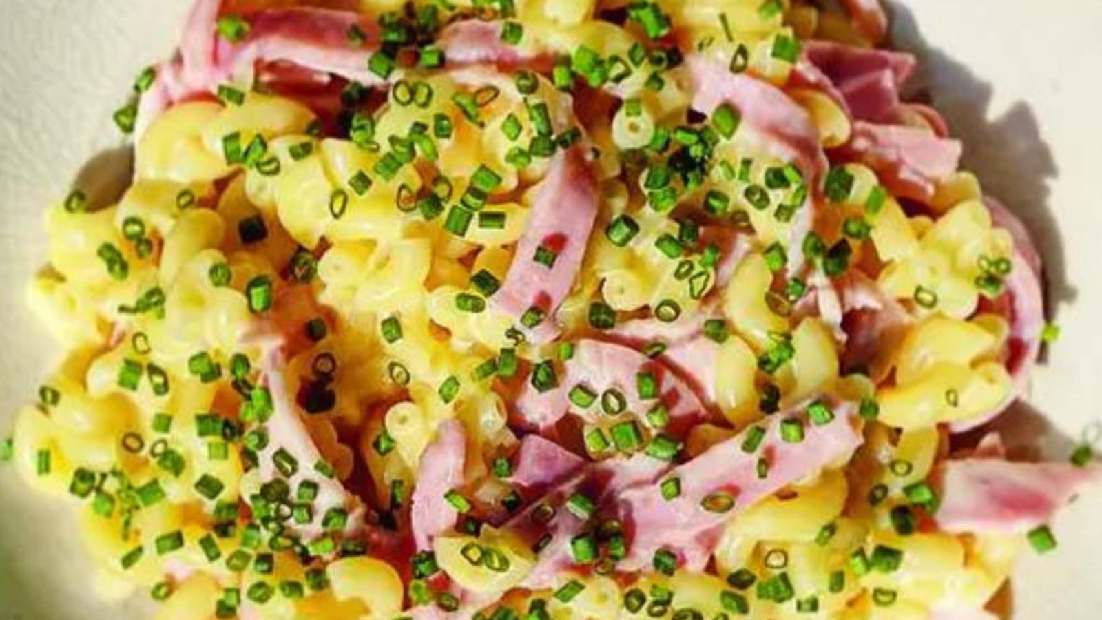 Risotto coquillettes jambon
