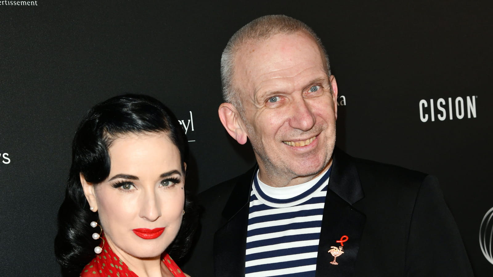 Dita Von Teese et Jean-Paul Gaultier