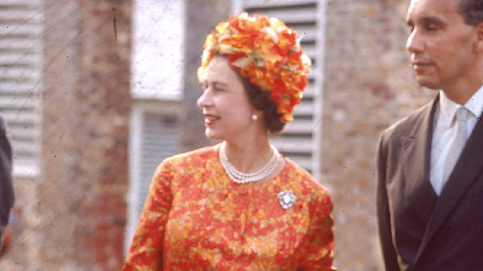 La reine Elizabeth II le 29 octobre 1966