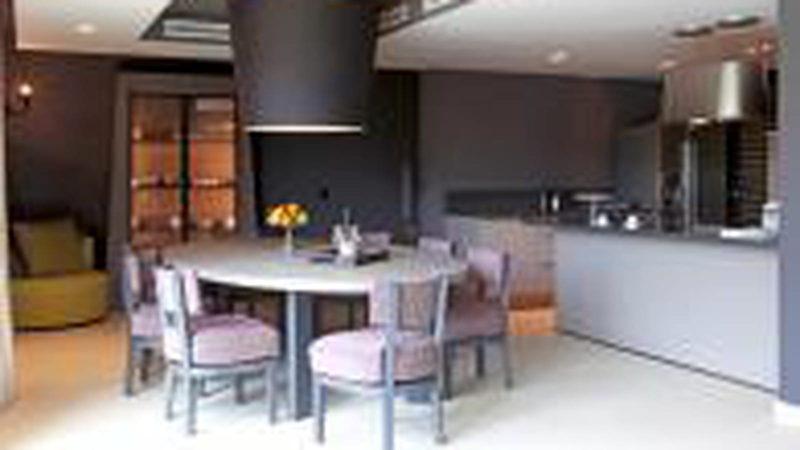 Cuisine ouverte raffinée