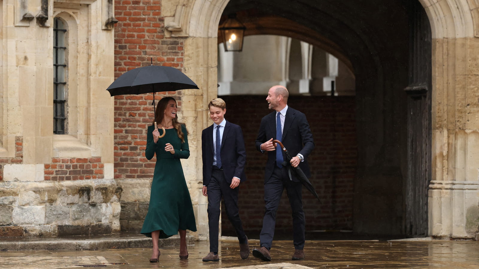 Premier jour à Eton 