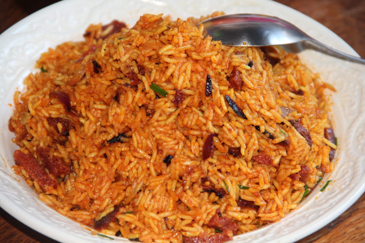Riz à La Tomate Portugais Riz Aux Haricots Rouges Et Sauce Tomate Riz à La Tomate Portugais Riz Aux Haricots Rouges Et Sauce Tomate