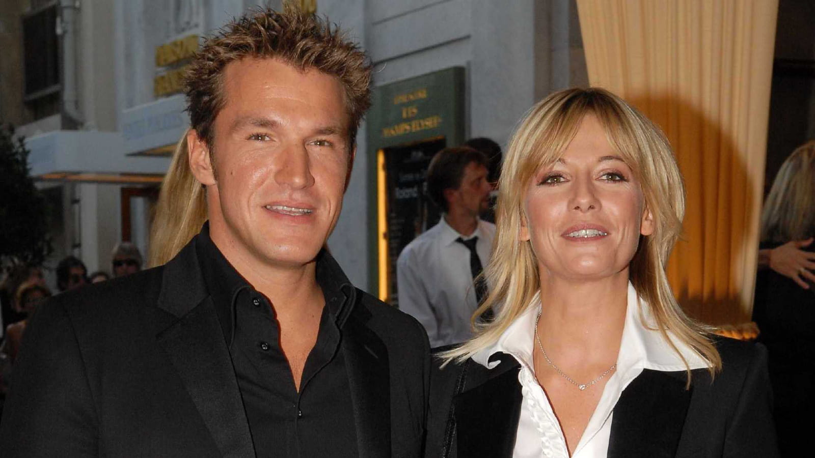 Benjamin Castaldi et Flavie Flament
