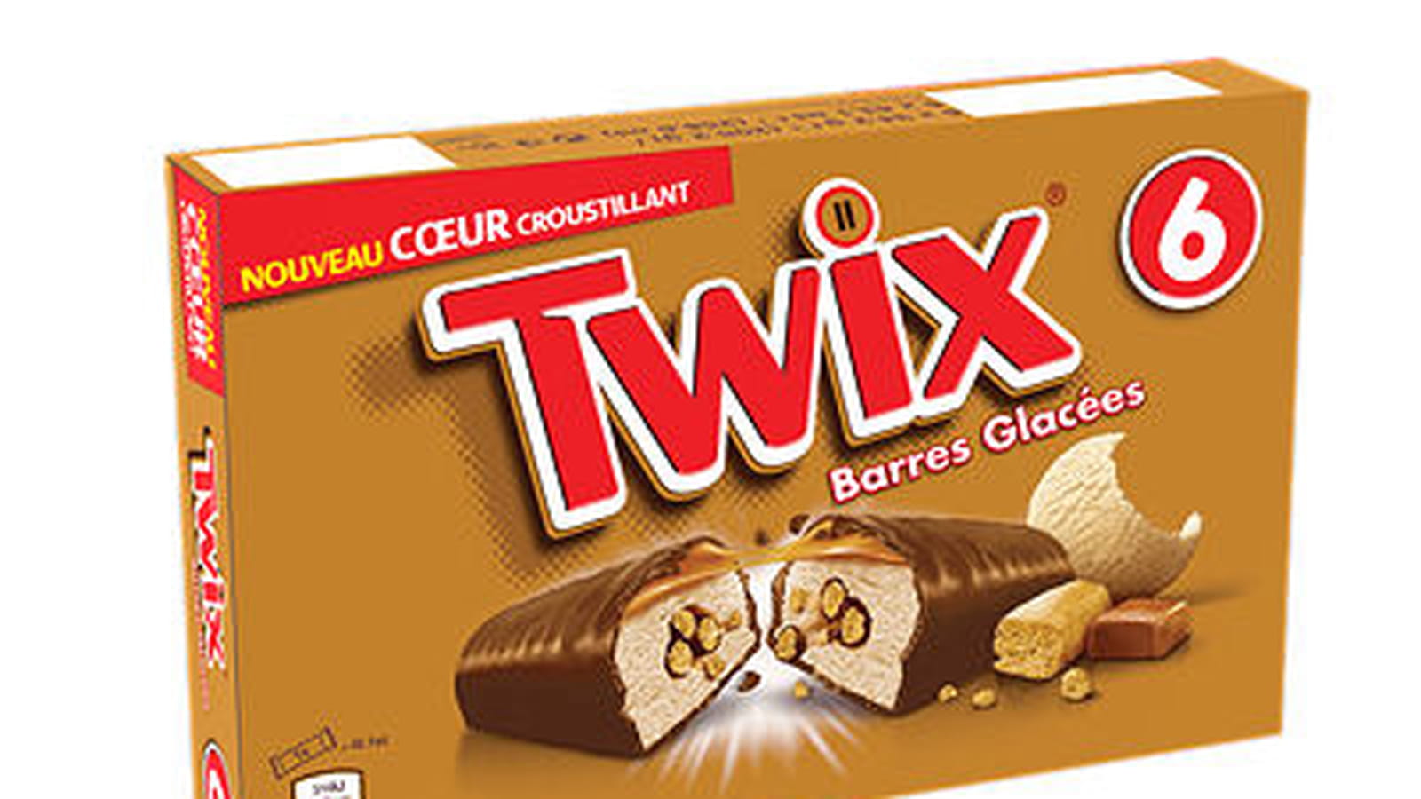 Twix coeur croustillant de Mars