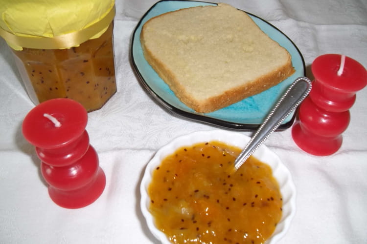 Recette de Confiture abricots et kiwis