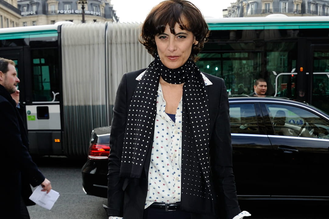 Portefeuille Ines De La Fressange – Cuir Noir – Occasion