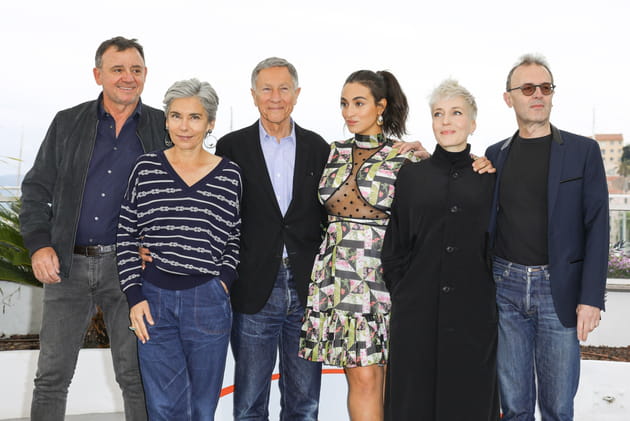 L'&eacute;quipe du documentaire "Haut les filles" sur le photocall le 21&nbsp;mai