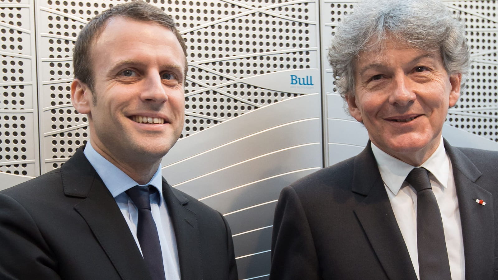 Thierry Breton et Emmanuel Macron