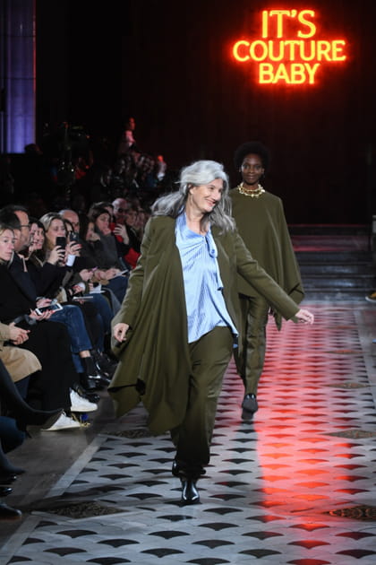 Sophie Fontanel chez Rabih Kayrouz