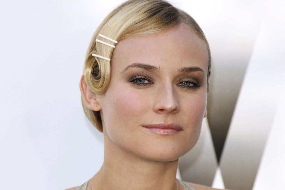 Les barrettes 20's de Diane Kruger