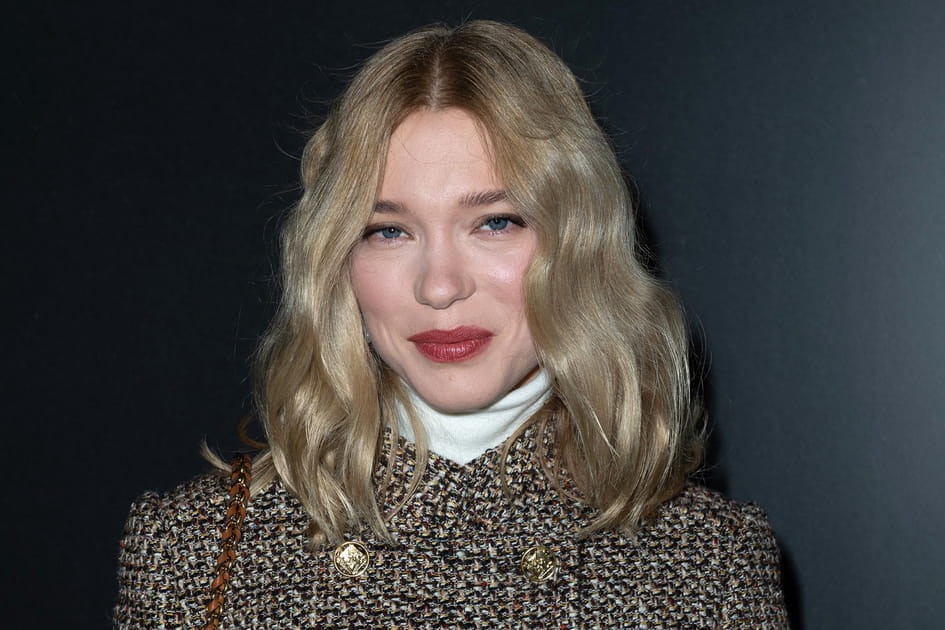 Le carr&eacute; mi-long blond froid de L&eacute;a Seydoux