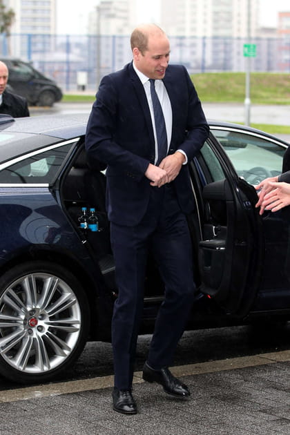 Le prince William a un coup de froid