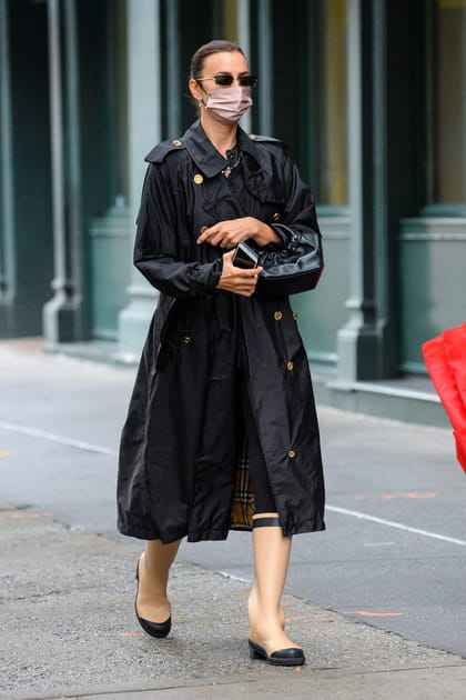 TOP&nbsp;: Irina Shayk en anorak long