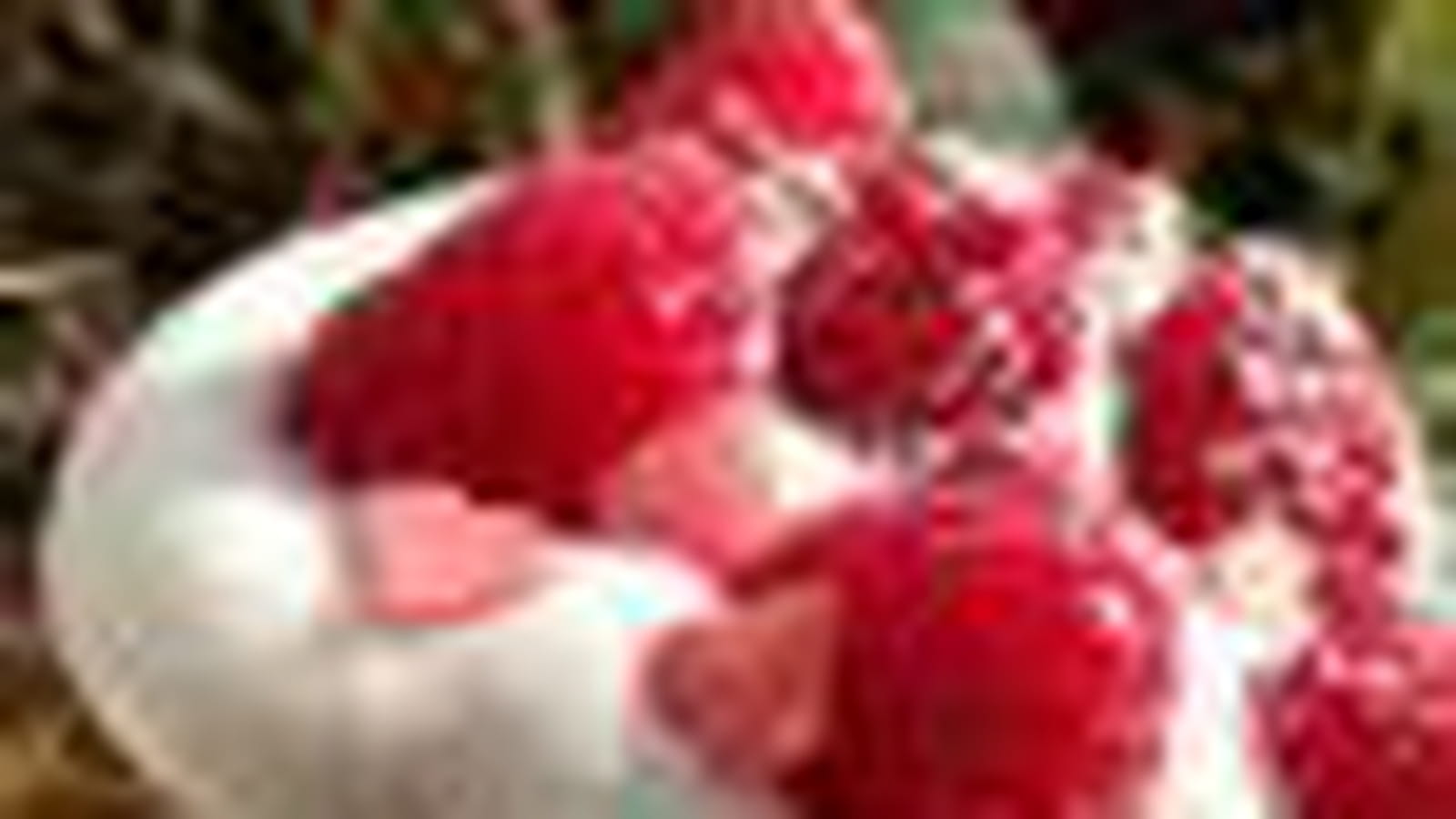 Nuages aux framboises