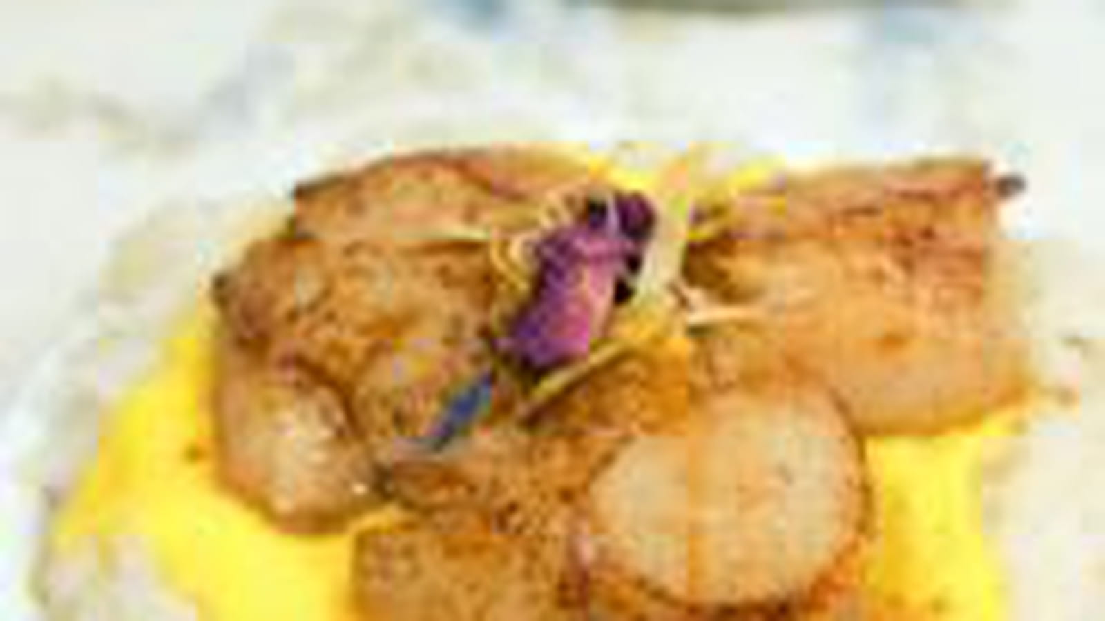 Saint-Jacques sauce au safran