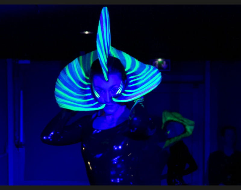 D&eacute;fil&eacute; Charlie Le Mindu&nbsp;: la coiffure poisson