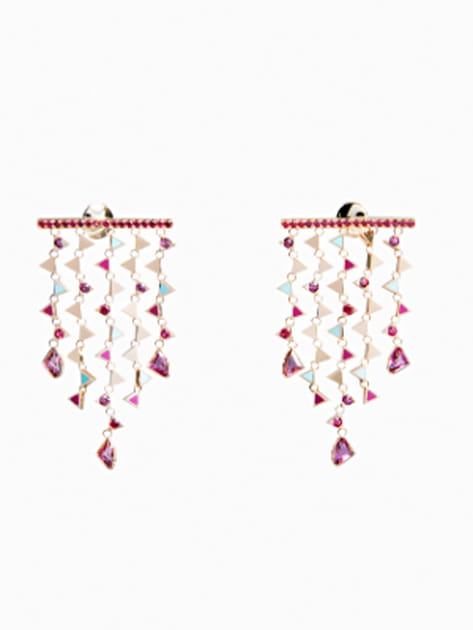 Boucles d'oreilles "NH 1920 Spinel" de Nouvel H&eacute;ritage