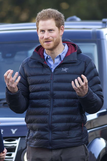 Le prince Harry sort les griffes à Hampshire